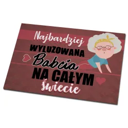 Magnes na lodówkę dla BABCI Najbardziej wyluzowana Babcia